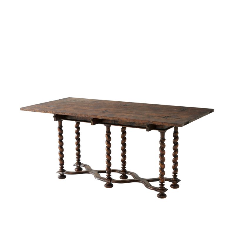 Theodore Alexander - Victory Oak The Hunt Dining Table - AL53052