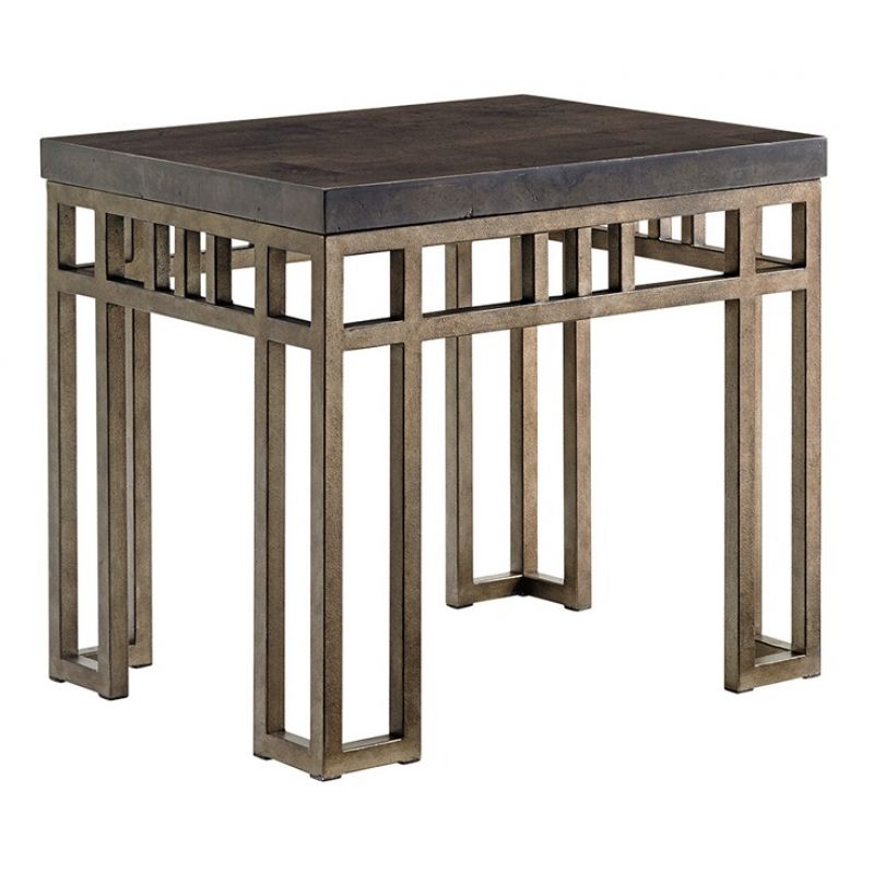 Tommy Bahama Home - Cypress Point Montera Travertine End Table - 01-0561-953