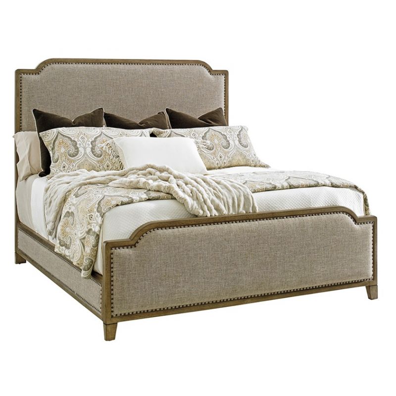 Tommy Bahama Home - Cypress Point Stone Harbour Queen Upholstered Bed - 01-0561-143c