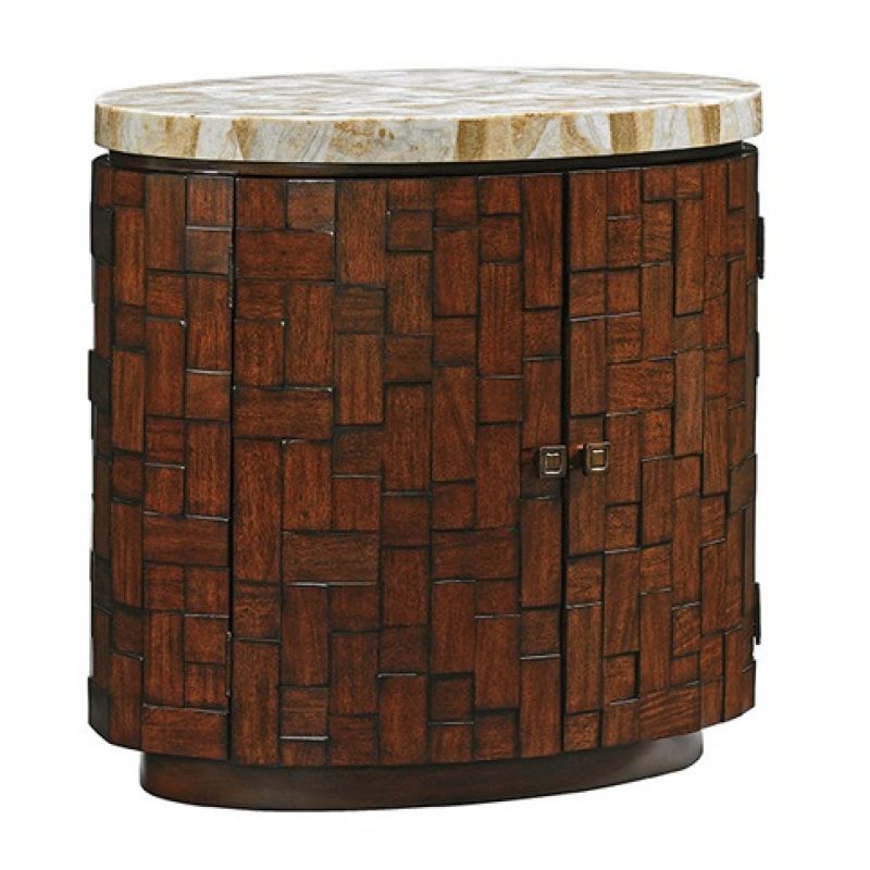 Tommy Bahama Home - Island Fusion Banyan Oval Accent Table - 01-0556-950