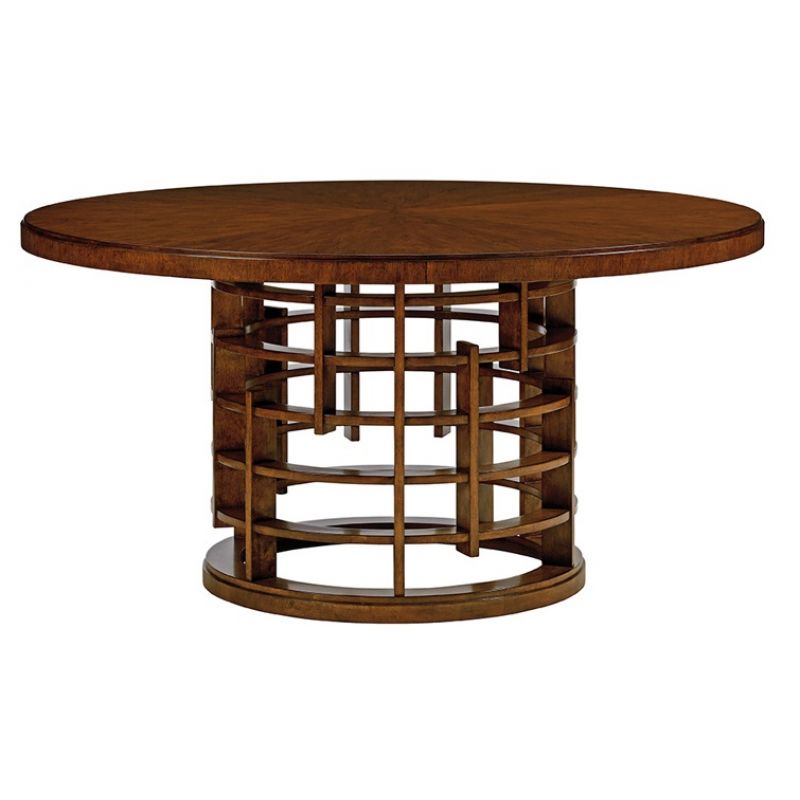 Tommy Bahama Home - Island Fusion Meridian Round Dining Table With 60-Inch Wood Top - 01-556-875C