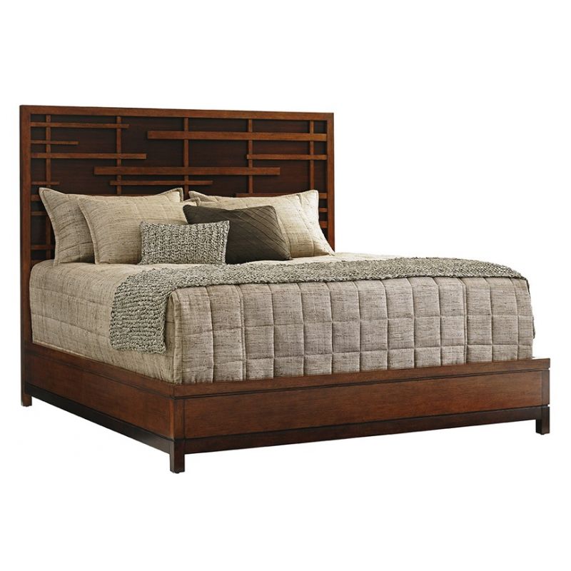 Tommy Bahama Home - Island Fusion Shanghai Queen Panel Bed - 01-0556-143c