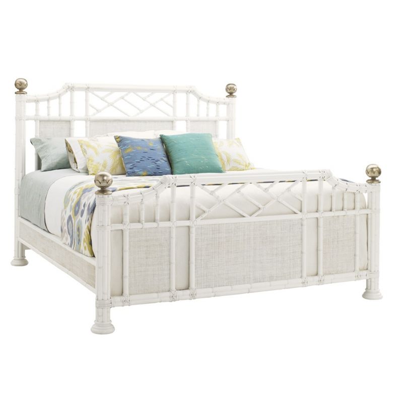 Tommy Bahama Home - Ivory Key Pritchards Bay Queen Panel Bed - 01-0543-133C
