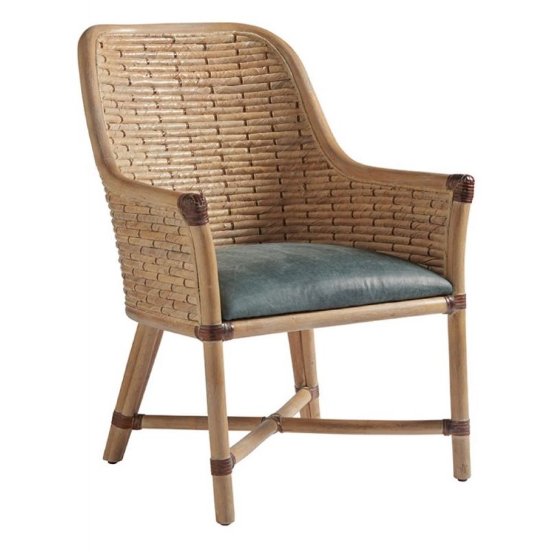 Tommy Bahama Home - Los Altos Keeling Woven Leather Arm Chair - 01-0566-883-41