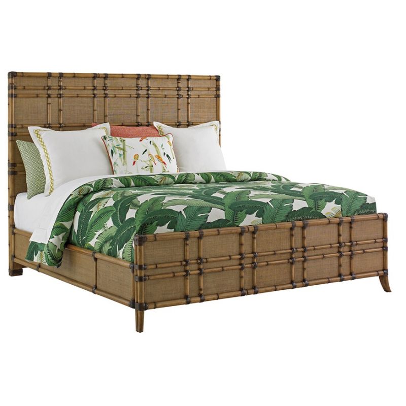 Tommy Bahama Home - Twin Palms Coco Bay California King Panel Bed - 01-0558-135c