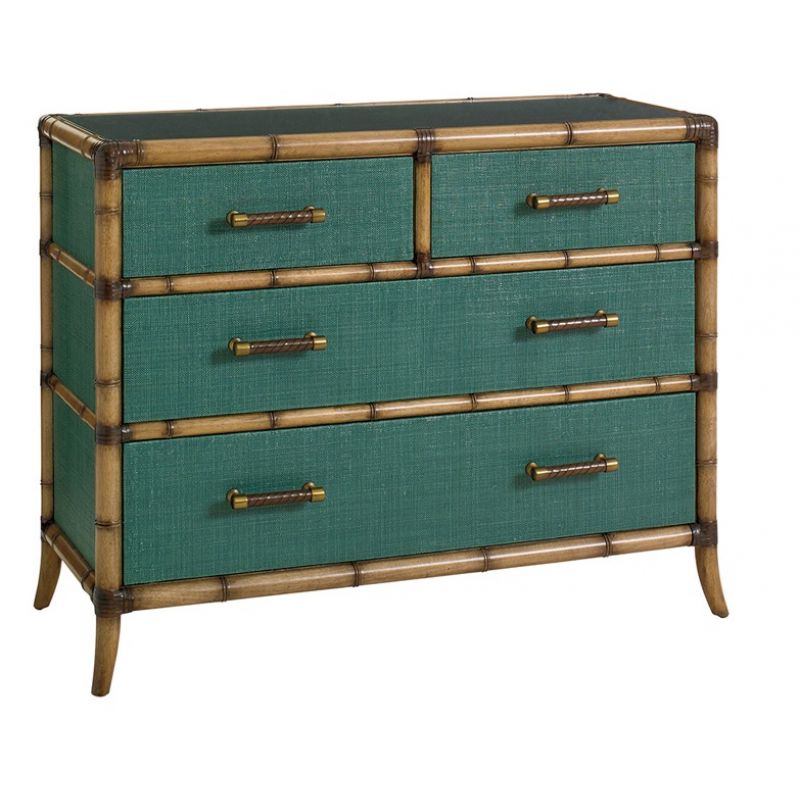 Tommy Bahama Home - Twin Palms Pacific Teal Chest - 01-0560-624