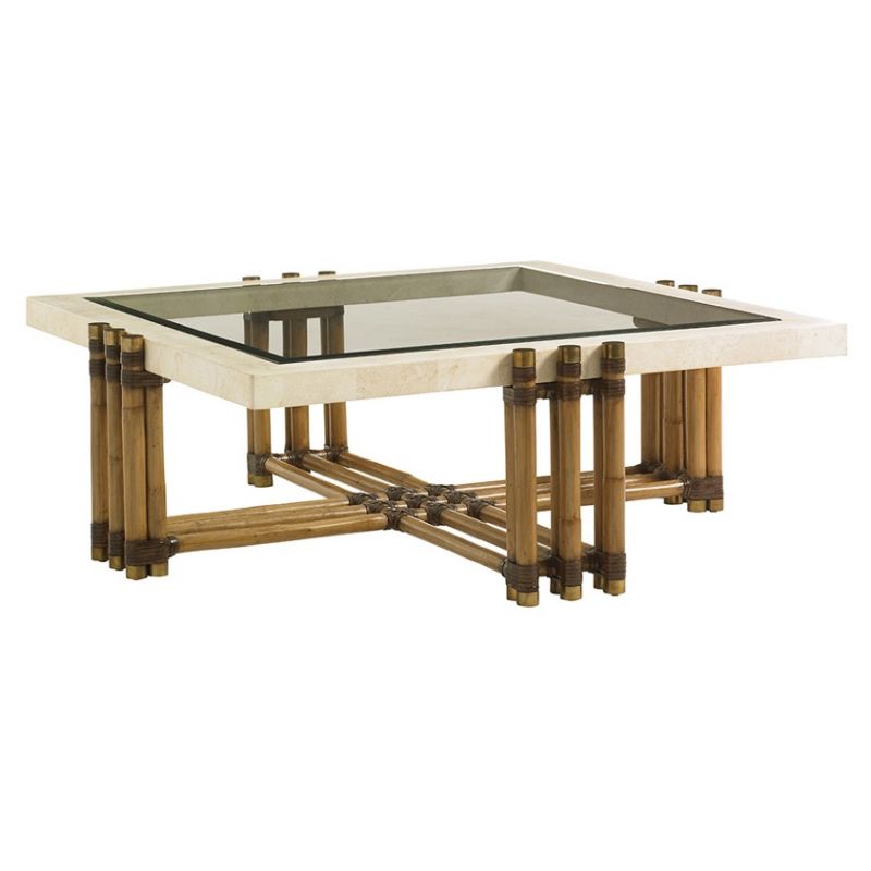 Tommy Bahama Home - Twin Palms Weston Cocktail Table - 01-0558-947