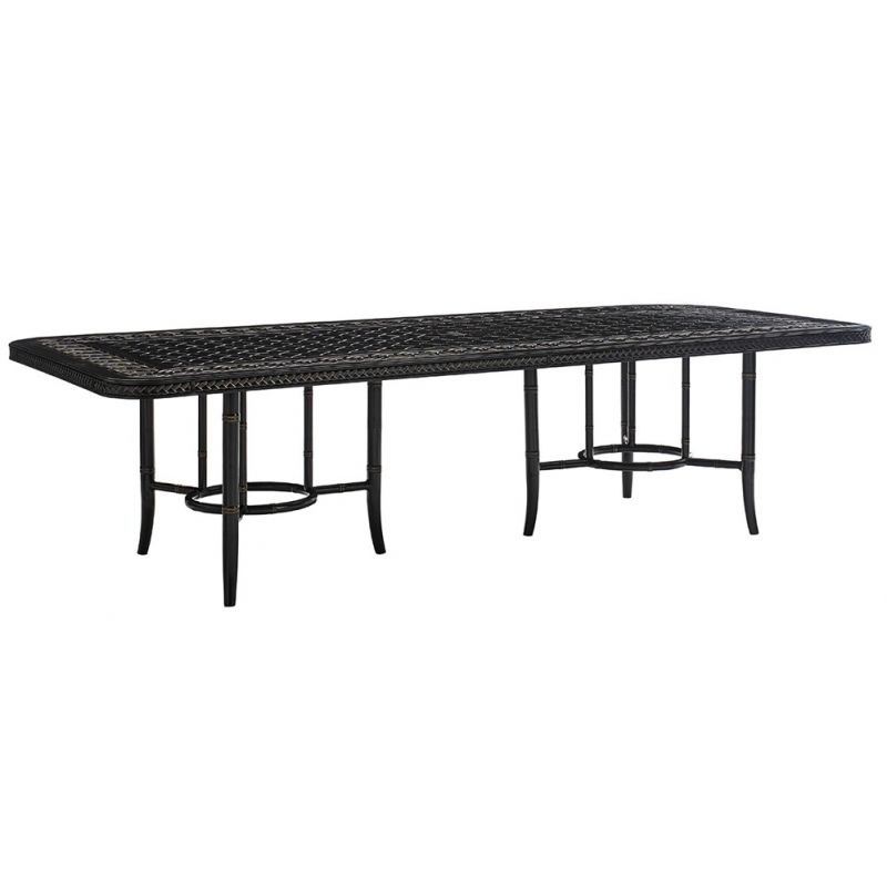 Tommy Bahama Outdoor - Marimba Rectangular Dining Table With Cast Top - 01-3237-877C