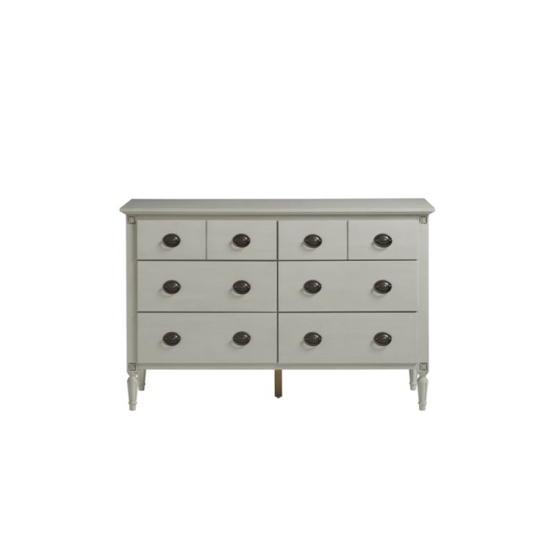 Antiqued Six Drawer Double Dresser, Universal Furniture Spencer Dresser