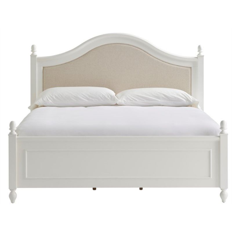 Universal Furniture - Arched Queen Paneled Wood Framed Upholstered Bed - U099H210B_CLOSEOUT