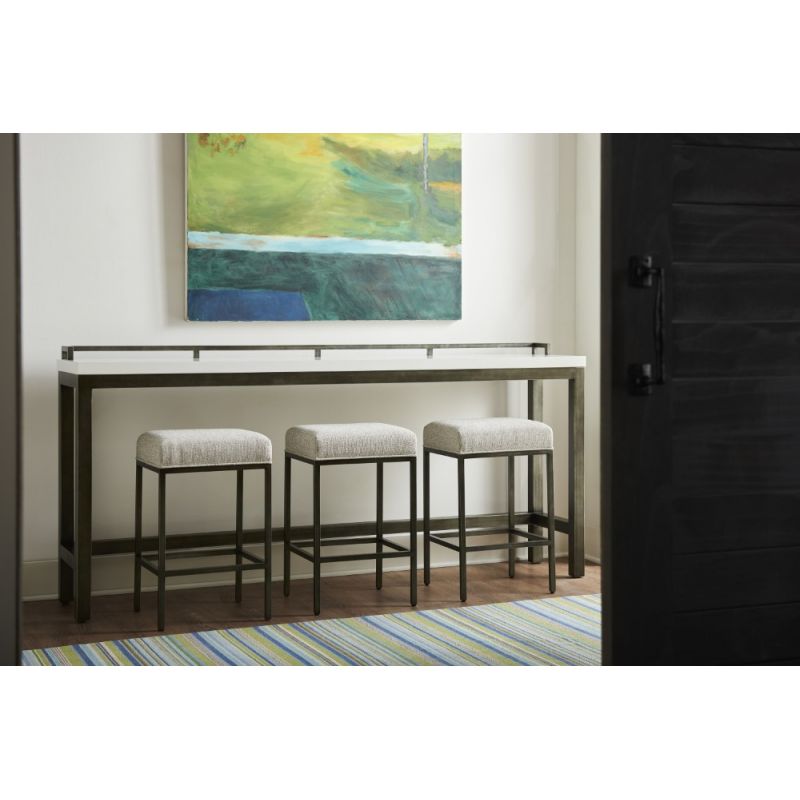 Universal Furniture - Curated Essence Console Table with Stools - 915X803