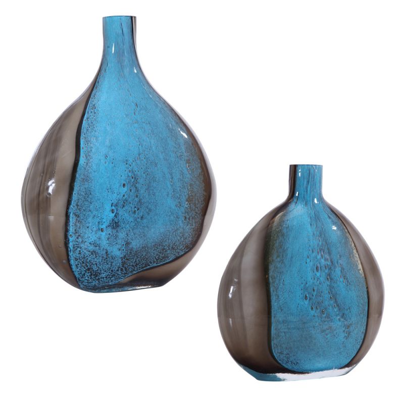 Uttermost - Adrie Art Glass Vases (Set of 2) - 17741
