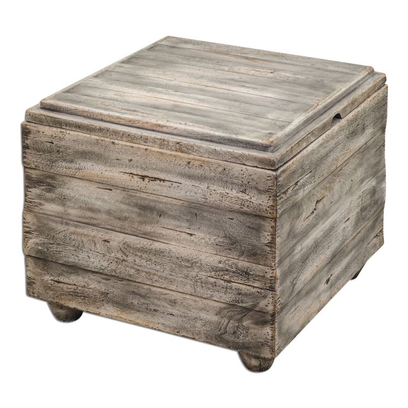 Uttermost - Avner Wooden Cube Table - 25603
