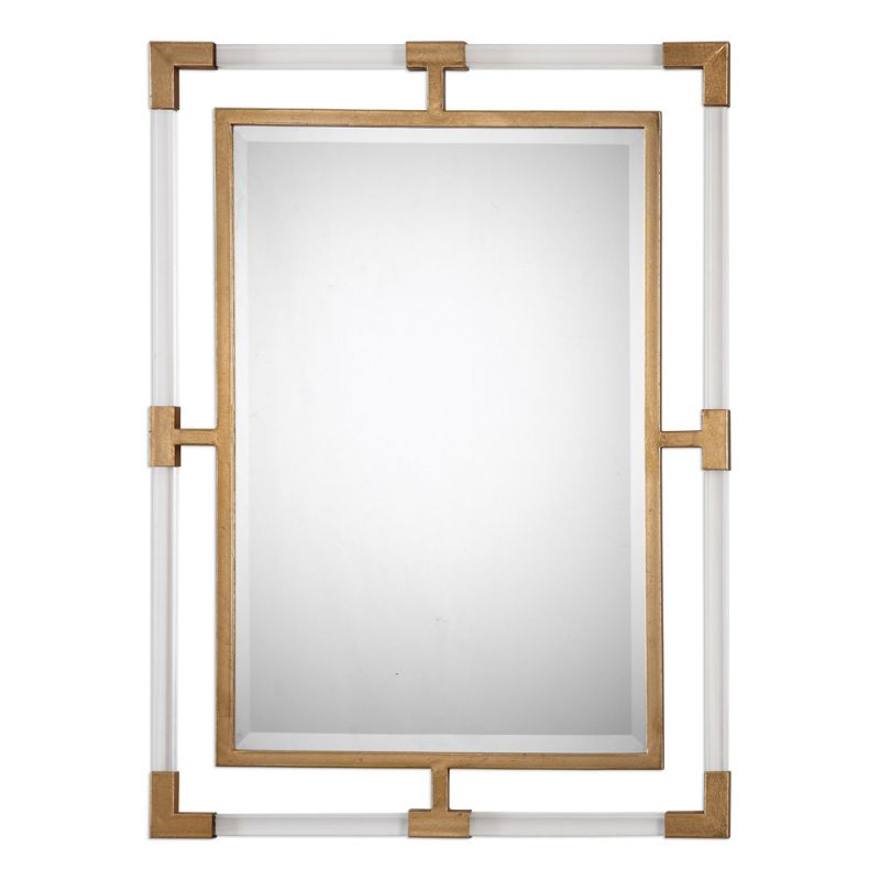 Uttermost - Balkan Modern Gold Wall Mirror - 09124