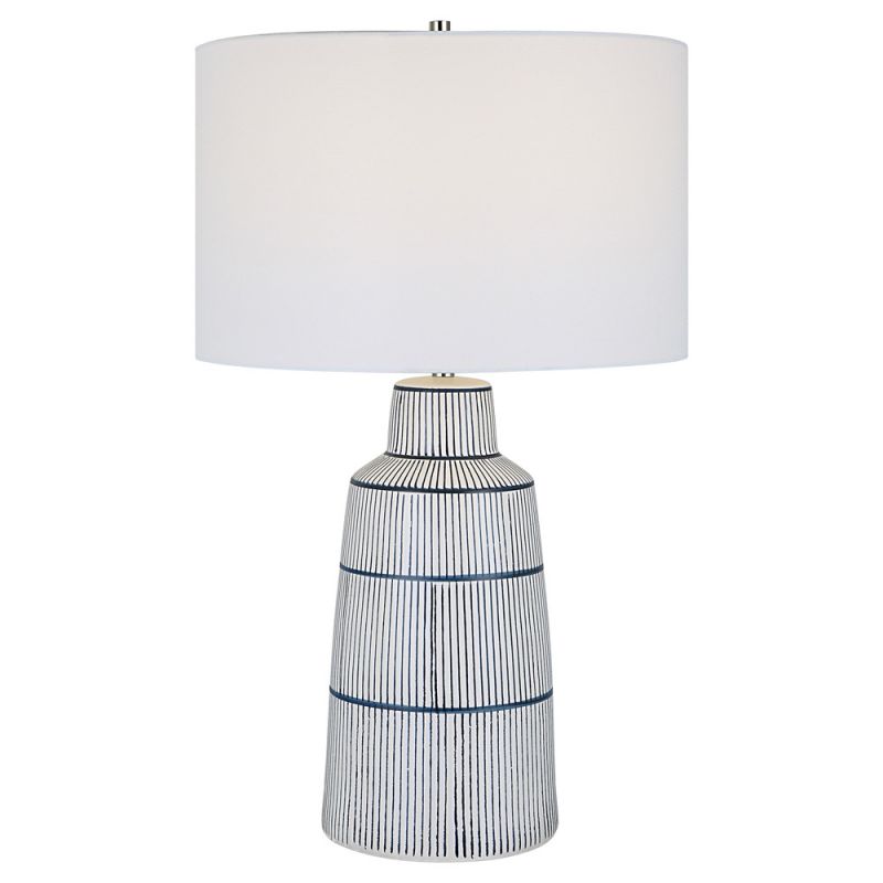 Uttermost - Breton Nautical Stripe Table Lamp - 30059-1