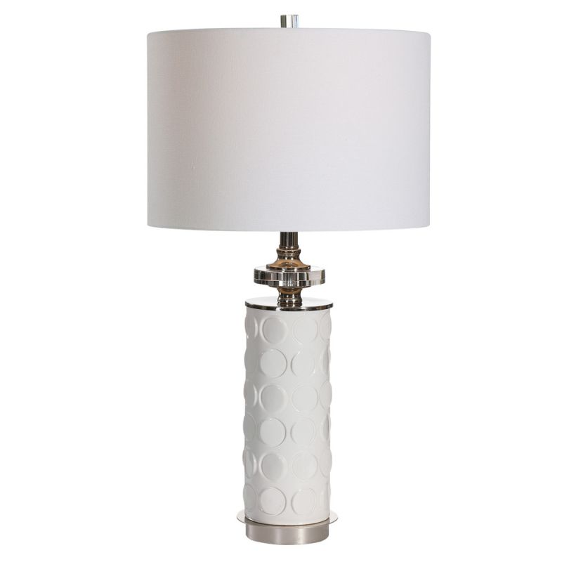 Uttermost - Calia White Table Lamp - 28428-1