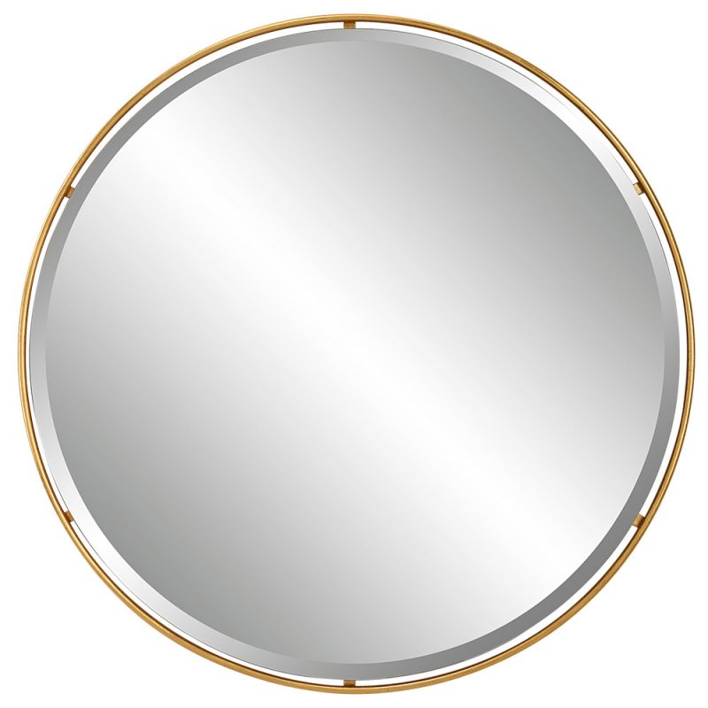 Uttermost - Canillo Gold Round Mirror - 09832