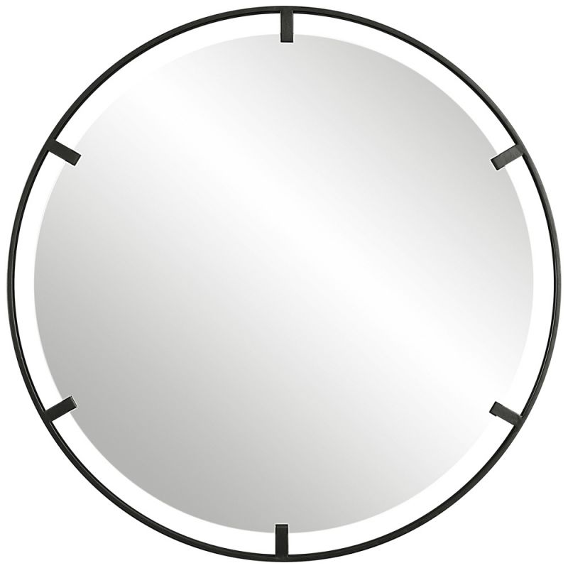 Uttermost - Cashel Round Iron Mirror - 09734