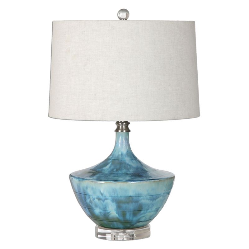 Uttermost - Chasida Blue Ceramic Lamp - 27059-1