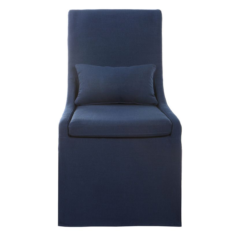 Uttermost - Coley Denim Armless Chair - 23726