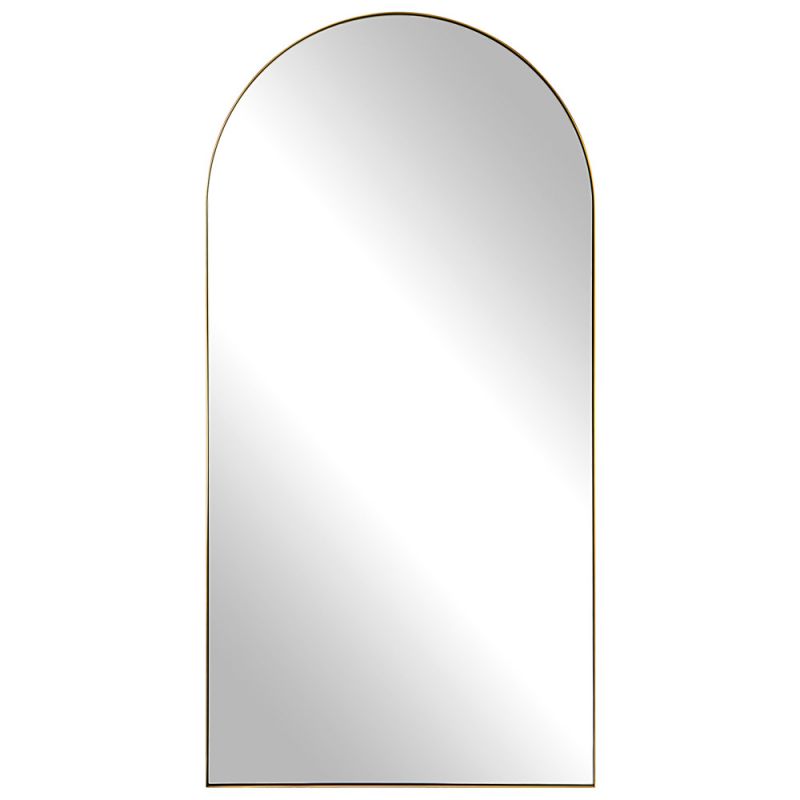 Uttermost - Crosley Antique Brass Arch Mirror - 09841