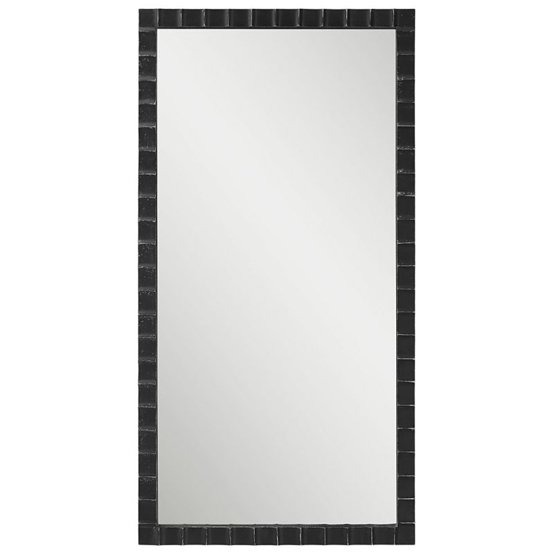 Uttermost - Dandridge Black Industrial Mirror - 09780