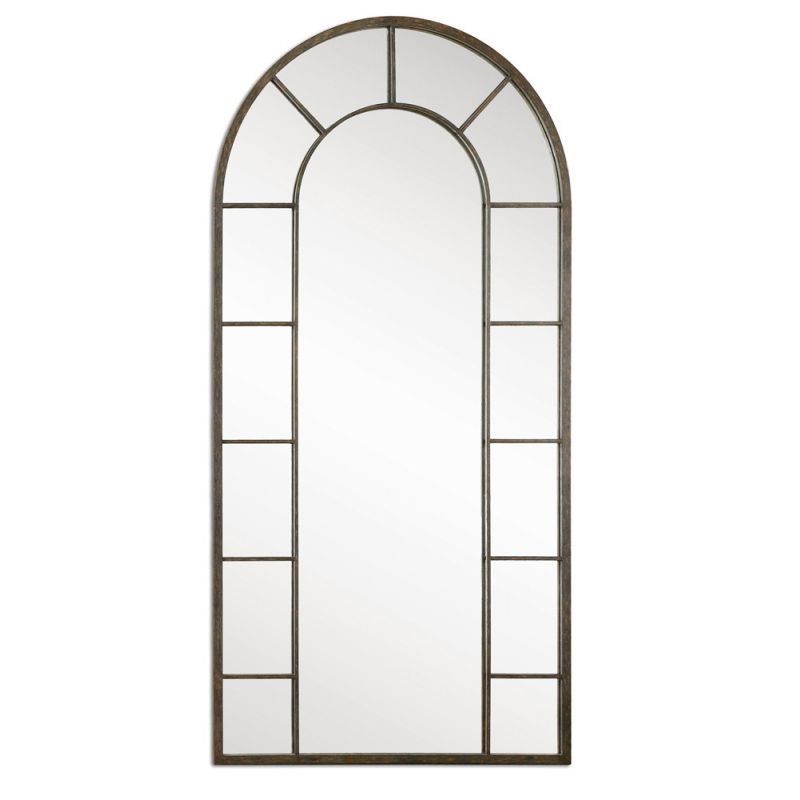 Uttermost - Dillingham Black Arch Mirror  - 10505