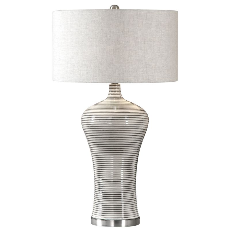 Uttermost - Dubrava Light Gray Table Lamp - 27570-1