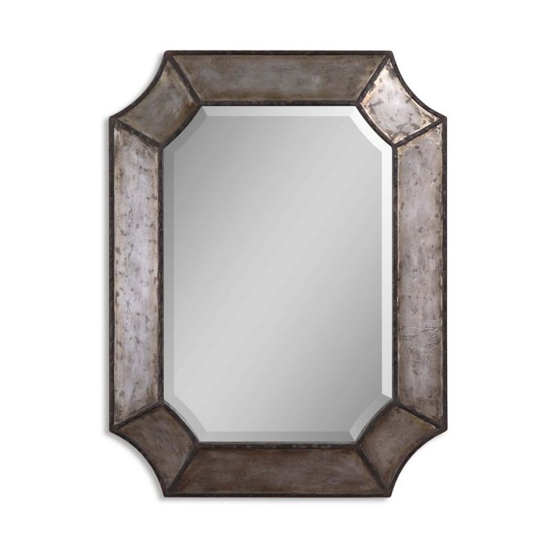 Uttermost - Elliot Distressed Aluminum Mirror - 13628-B