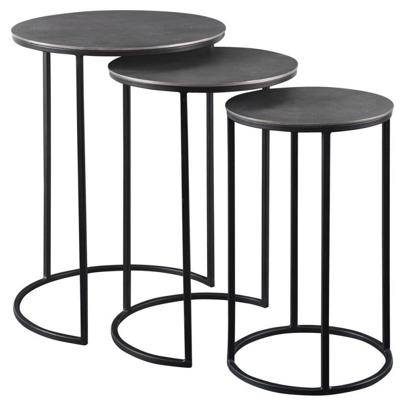 Uttermost - Erik Metal Nesting Tables (Set of 3) - 25057