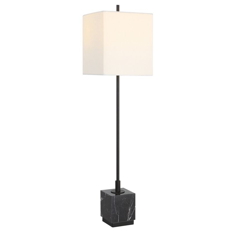 Uttermost - Escort Black Buffet Lamp - 30155-1