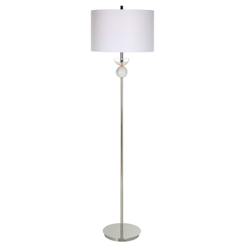 Uttermost - Exposition Nickel Floor Lamp - 30177-1