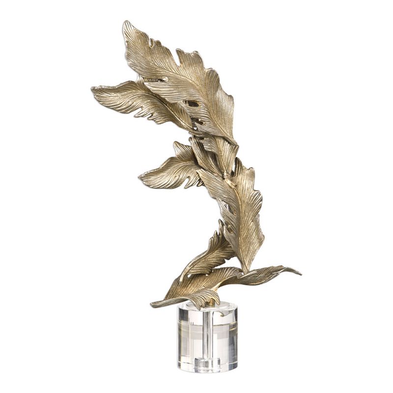 Uttermost - Fall Leaves Champagne Sculpture - 17513