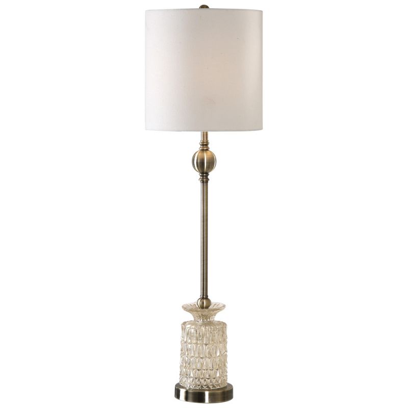 Uttermost - Flaviana Antique Brass Buffet Lamp - 29367-1