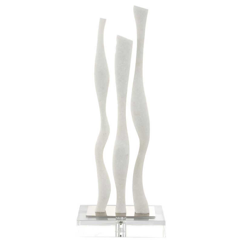 Uttermost - Gale White Marble Sculpture - 18013