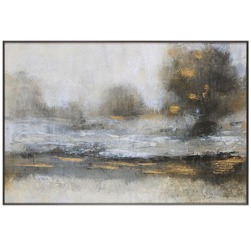 Uttermost - Gilt Misty Landscape Framed Print - 41437