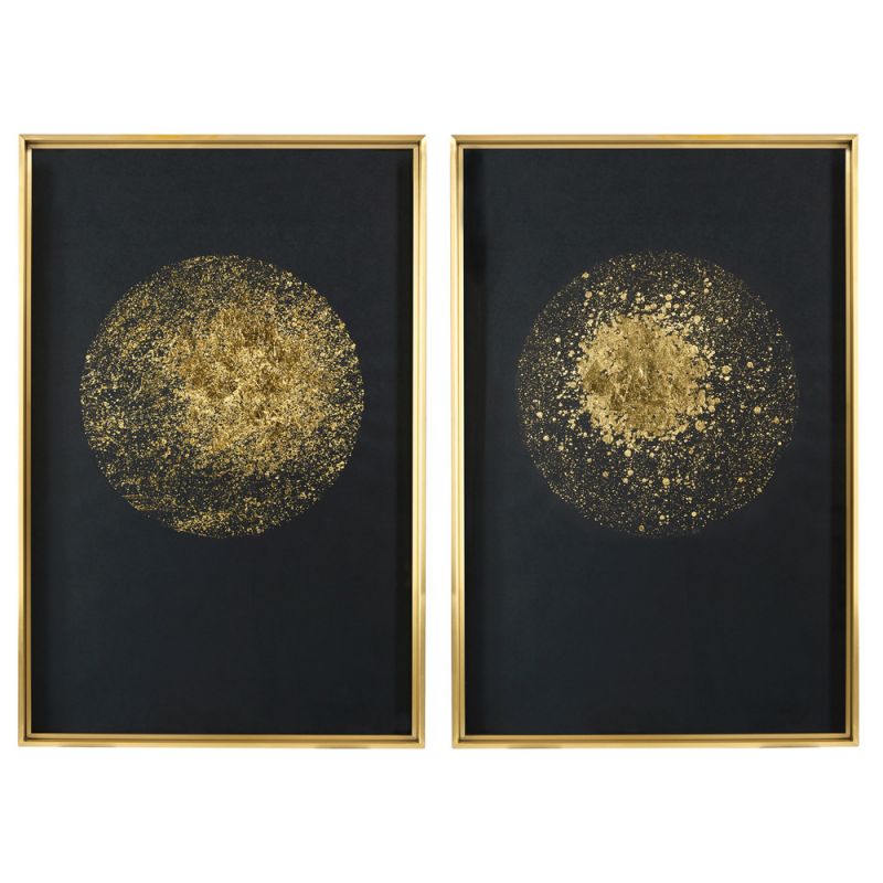 Uttermost - Gold Rondure Framed Prints (Set of 2) - 45098