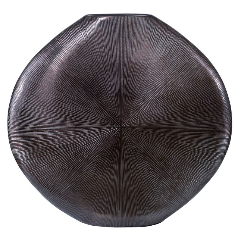 Uttermost - Gretchen Black Nickel Vase - 18001