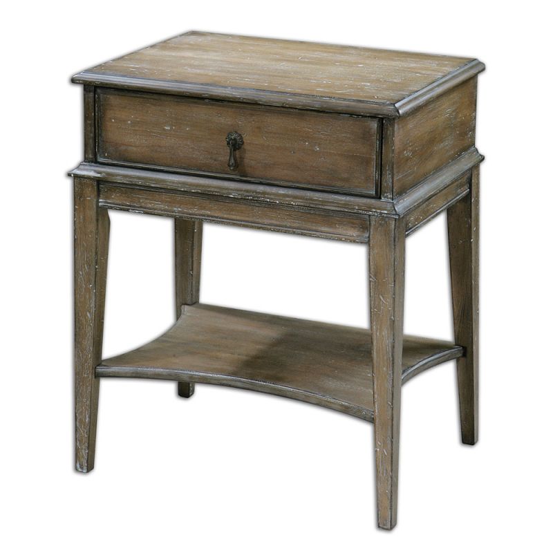 Uttermost - Hanford Weathered Side Table - 24312