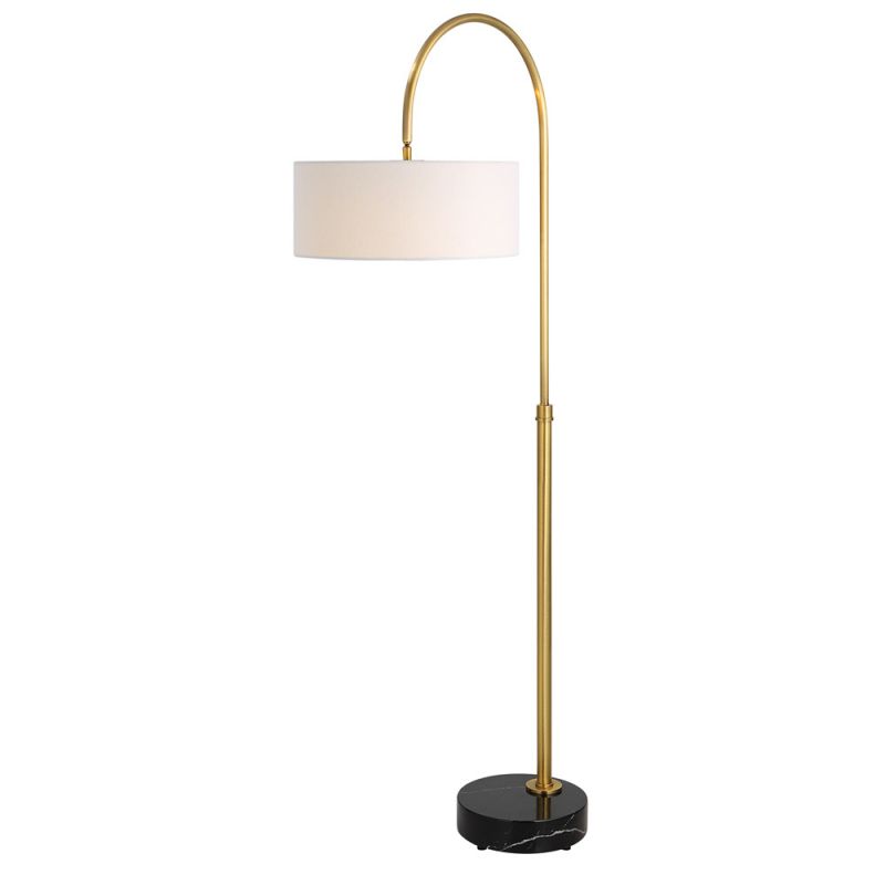 Uttermost - Huxford Brass Arch Floor Lamp - 30136-1