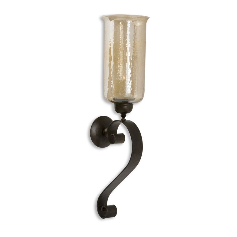 Uttermost - Joselyn Bronze Candle Wall Sconce - 19150