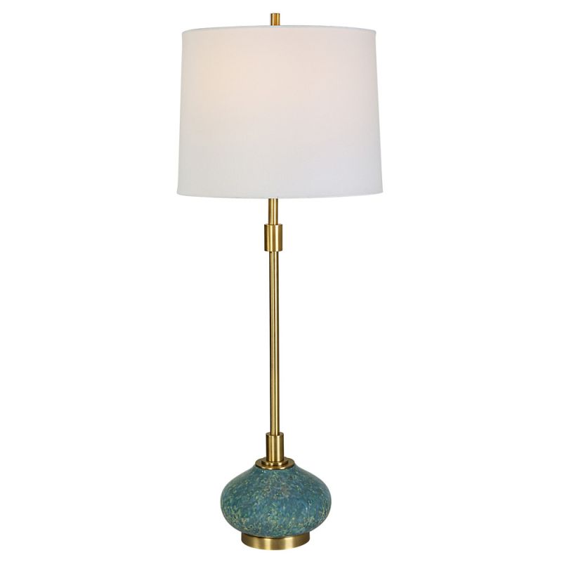 Uttermost - Kaimana Aged Blue Buffet Lamp - 30241-1