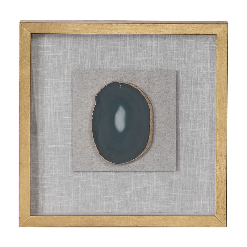 Uttermost - Keeva Agate Stone Shadow Box - 04187