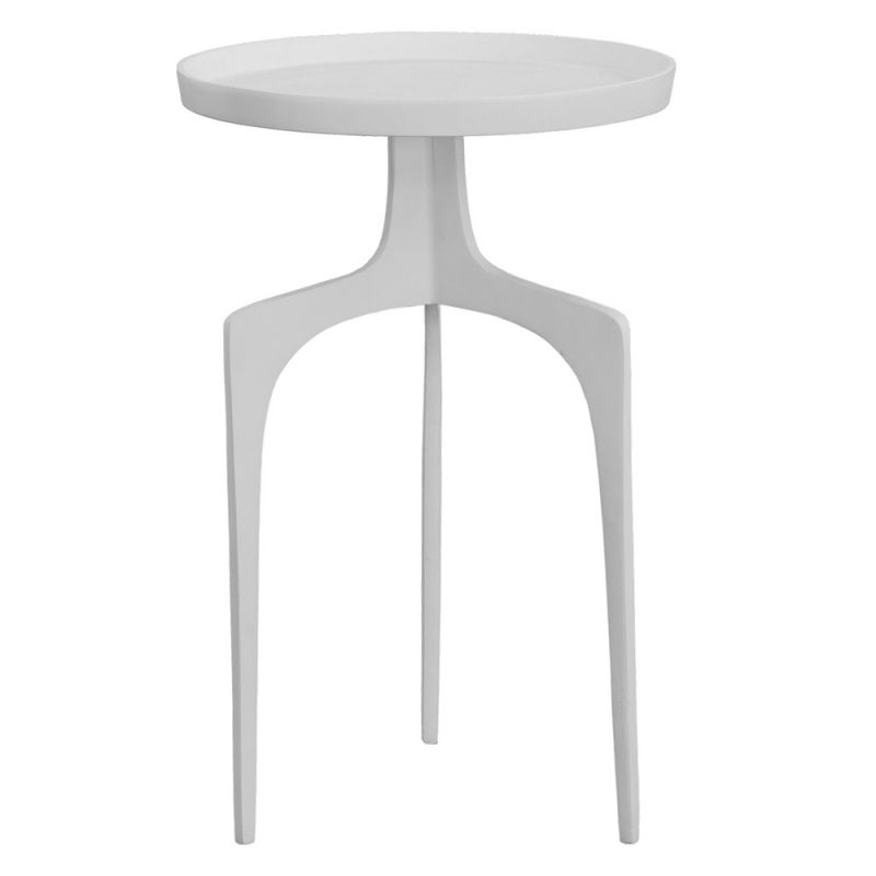 Uttermost - Kenna White Accent Table - 25734