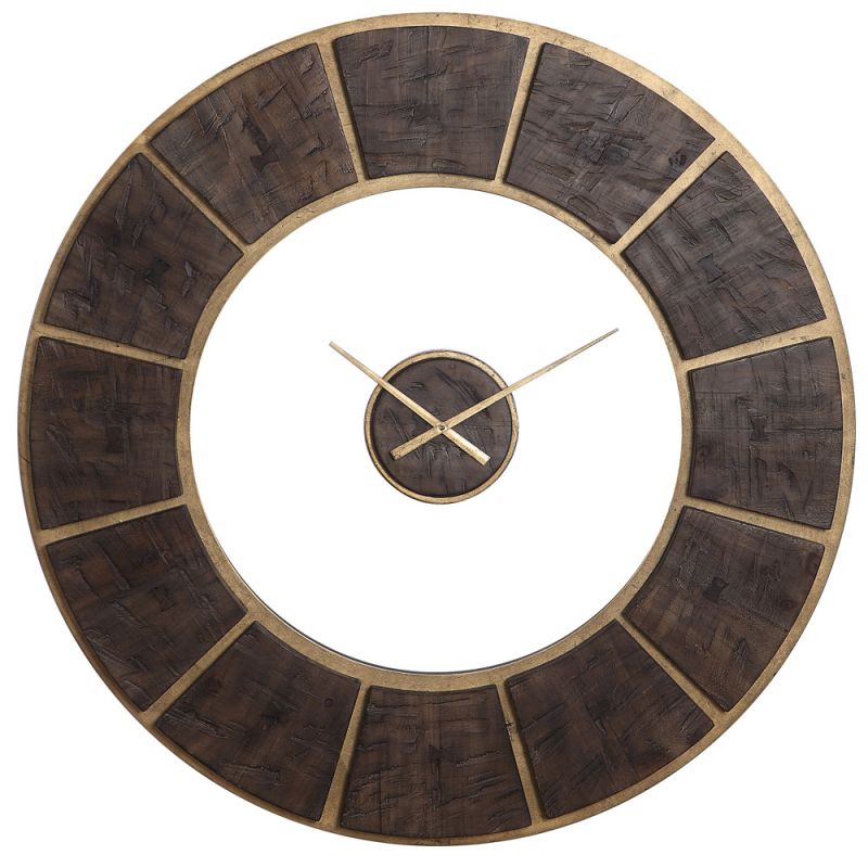 Uttermost - Kerensa Wooden Wall Clock - 06102