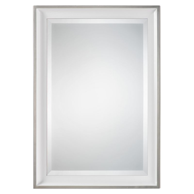 Uttermost - Lahvahn White Silver Mirror - 09081