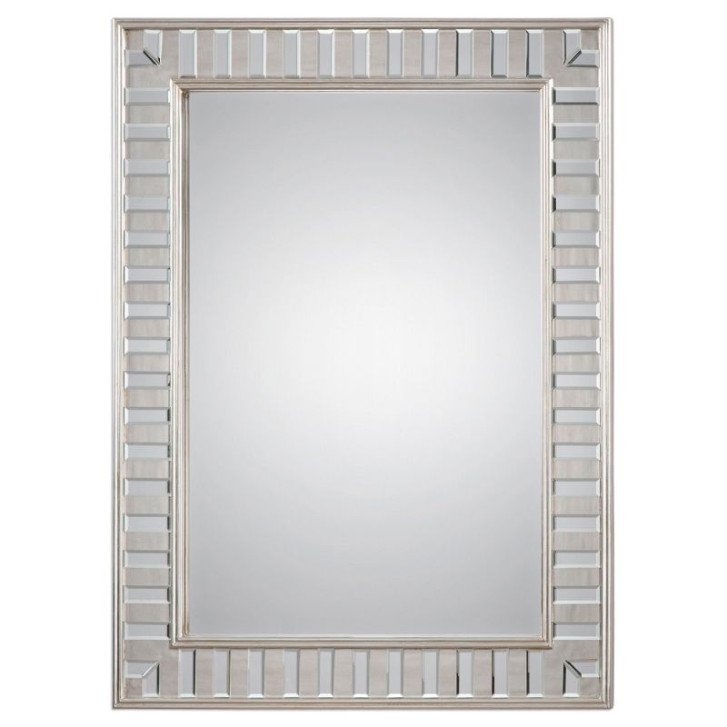 Uttermost - Lanester Silver Leaf Mirror - 09046
