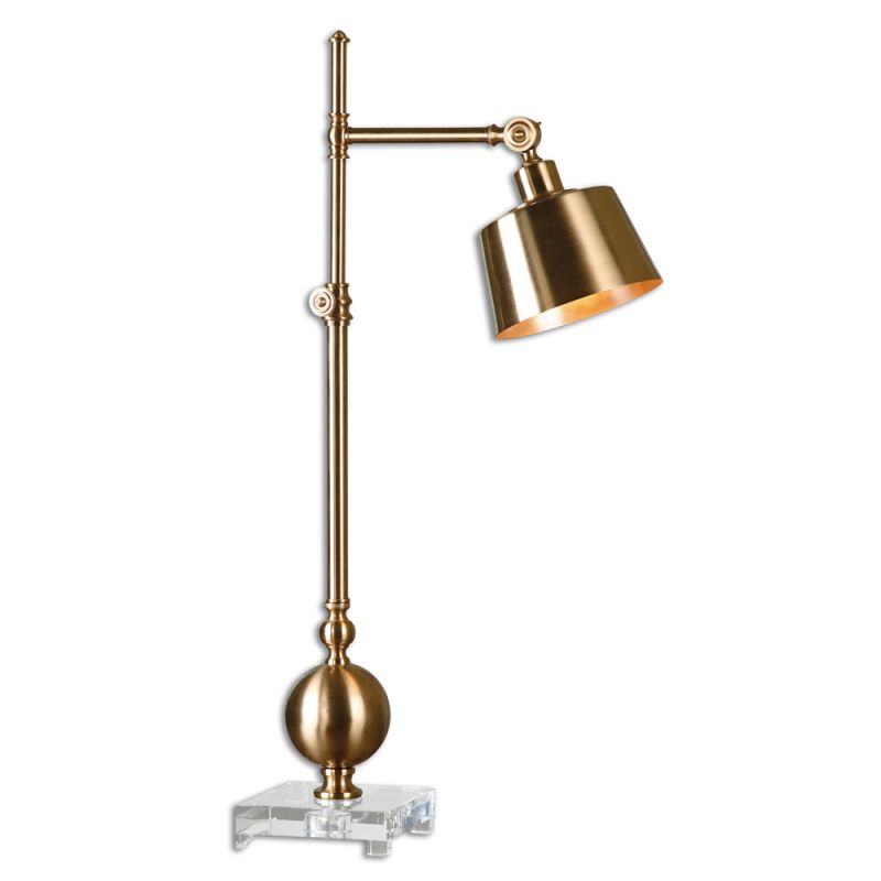 Uttermost - Laton Brushed Brass Task Lamp - 29982-1