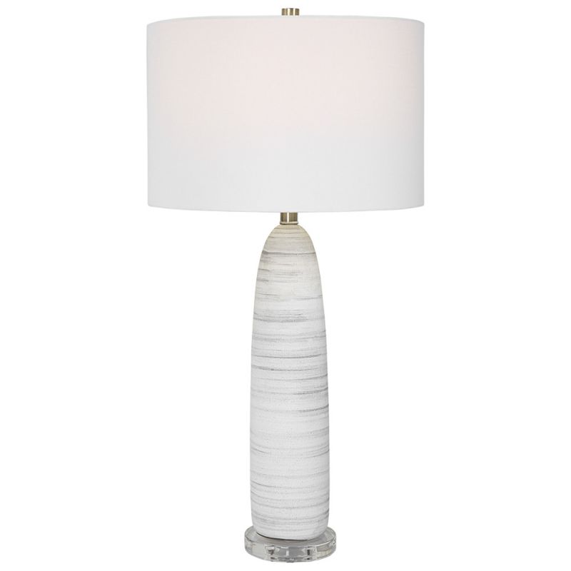 Uttermost - Levadia Matte White Table Lamp - 30004-1