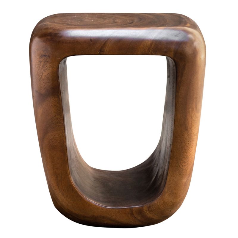 Uttermost - Loophole Wooden Accent Stool - 25457